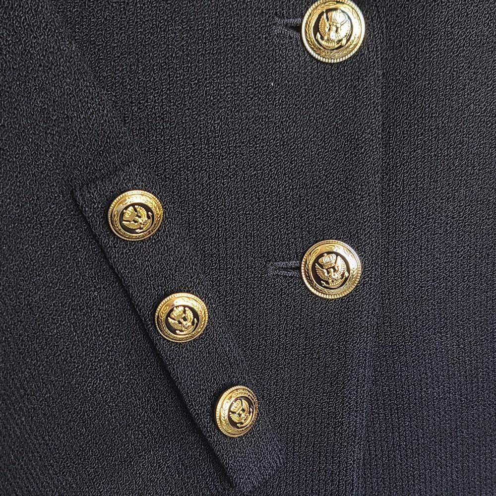 St John Basics Long Sleve, 2 Button Jacket Size 8… - image 4